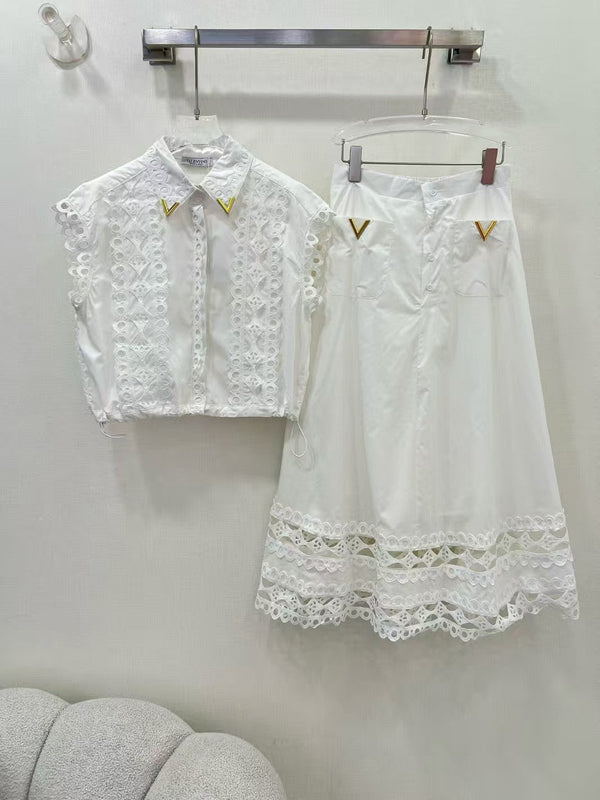 25 Early Spring Lapel Water-soluble Flower Hollow Suit