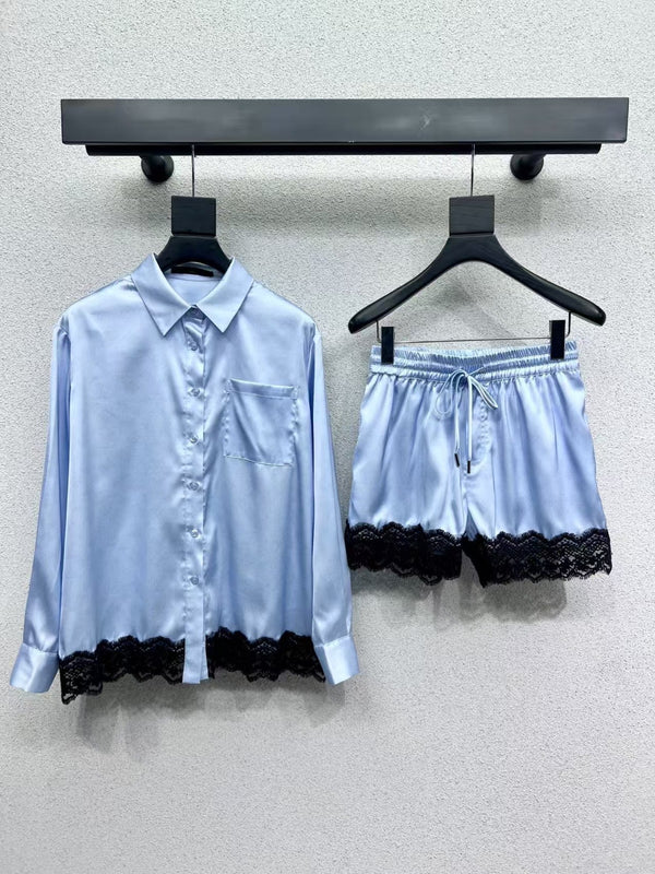 25ss floral shirt stylish suit