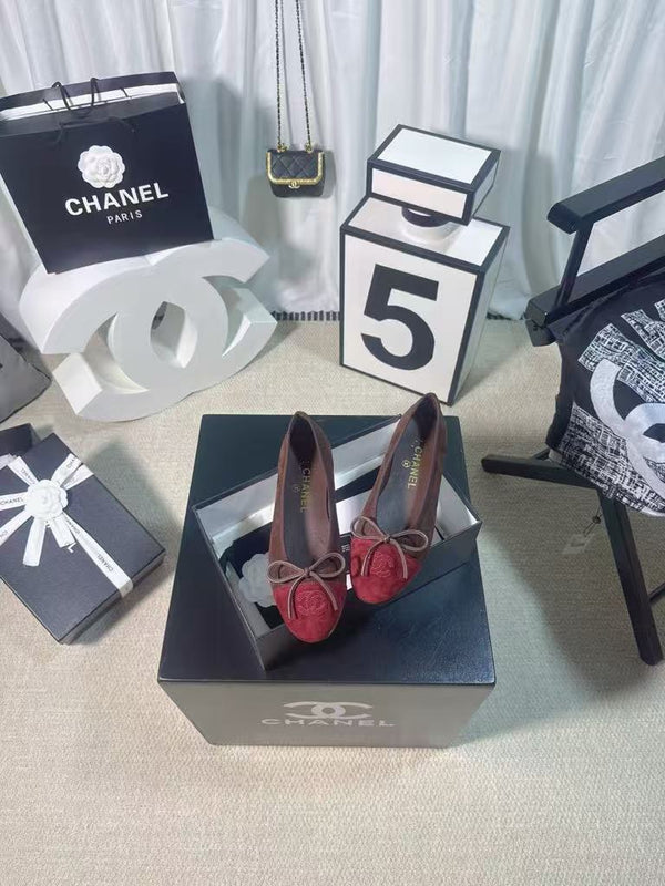 Maillard-colored flats