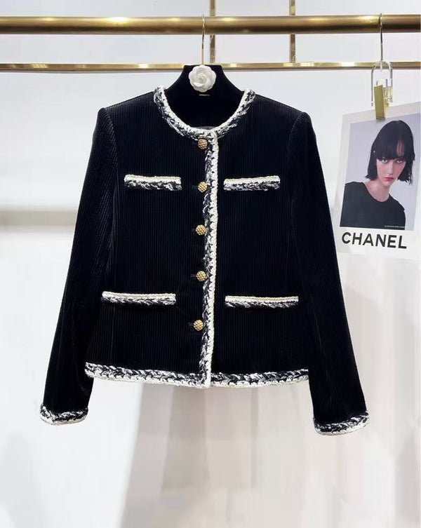 Black corduroy jacket